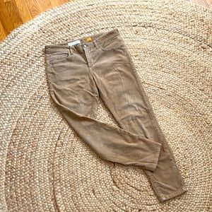 Anthropologie Pilcro corduroy skinny jeans size 29